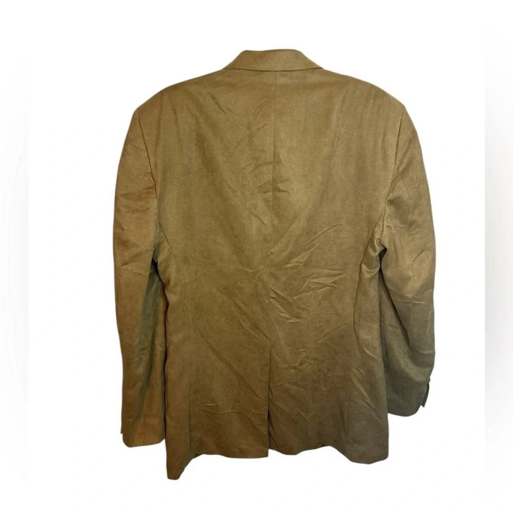 Michael Michael Kors Tan Faux Suede Sports Coat
